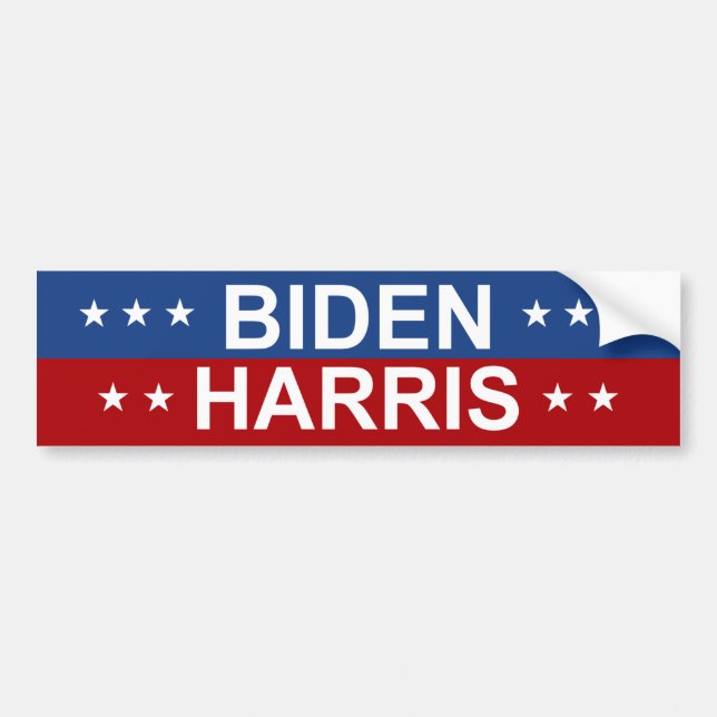 Autocollant De Voiture Biden Harris 2020 (Devant)