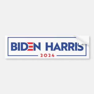 Autocollant De Voiture Biden Harris 2024