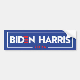 Autocollant De Voiture Biden Harris 2024
