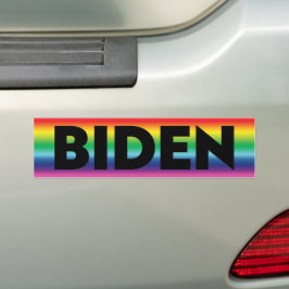 Autocollant De Voiture Biden orteils arc-en-ciel couleurs drapeau lgbtq