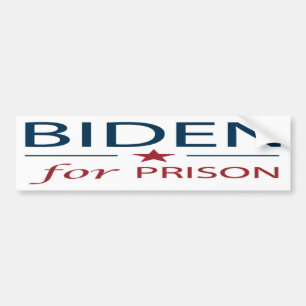 Autocollant De Voiture Biden Pour Prison   Anti Joe Biden   Slogan   Chan