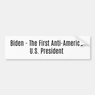Autocollant De Voiture Biden - Sticker anti-américain
