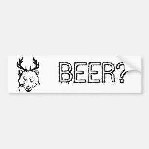Autocollant De Voiture Bière ?