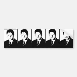 Autocollant De Voiture Bill Clinton, quarante-deuxième président des