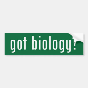 Autocollant De Voiture biologie obtenue ?
