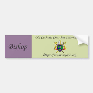 Autocollant De Voiture Bishop Bumper Sticker