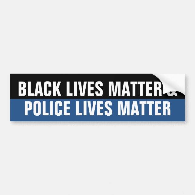 Autocollant De Voiture Black Lives Matt et (Devant)