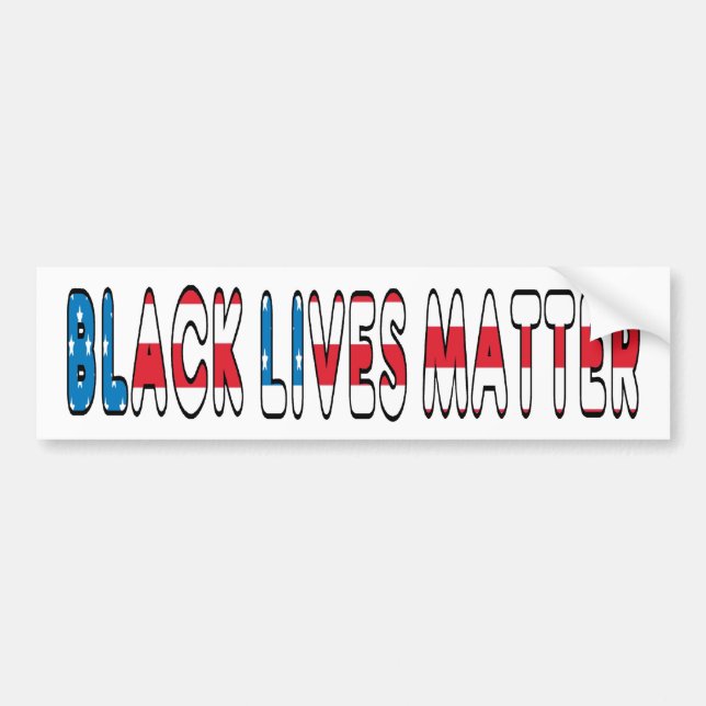 Autocollant De Voiture Black Lives Matter BLM (Devant)