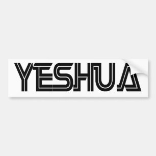 Autocollant De Voiture Blanc de Yeshua Battlestar