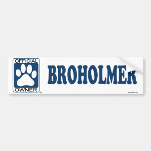 Autocollant De Voiture Bleu de Broholmer