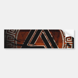 Autocollant De Voiture Blood_Orange_bumper