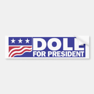 Autocollant De Voiture Bob Dole 1996 pour le président