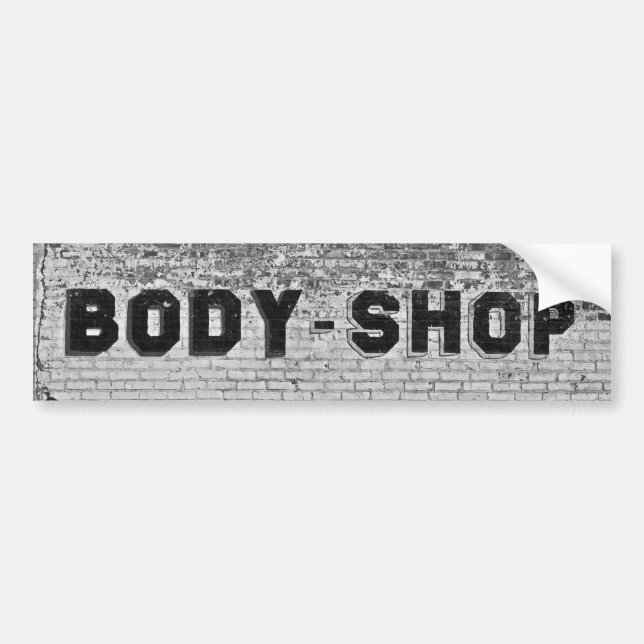 Autocollant De Voiture Body Shop (Devant)