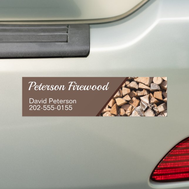 Autocollant De Voiture Bois de bois de bois de construction (En voiture)