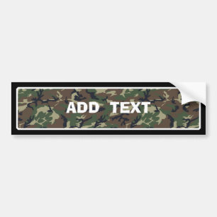 Autocollant De Voiture Bois de Camouflage