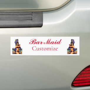 Autocollant De Voiture Bonafide barre serveuse Thunder_Cove
