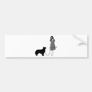 Autocollant De Voiture Border collie