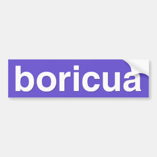 Autocollant De Voiture boricua