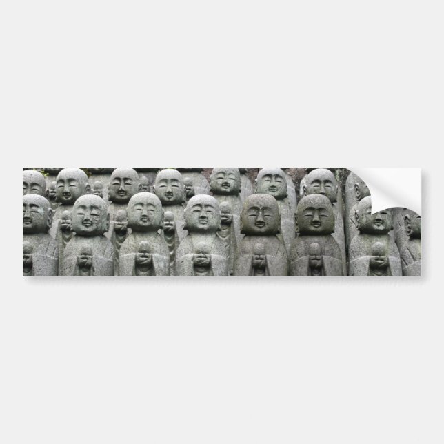 Autocollant De Voiture bouddha japonais (Devant)