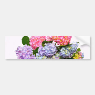 Autocollant De Voiture Bouquet Hydrangea