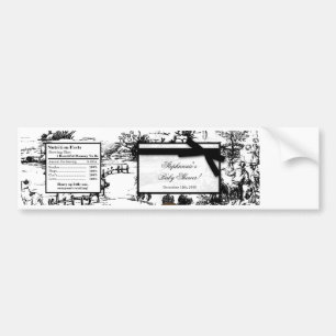 Autocollant De Voiture Bouteille d'eau Étiquette Toile noir tissu d'impre