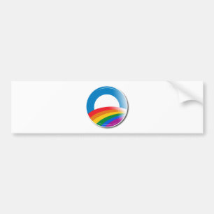 Autocollant De Voiture Bouton de fierté d'Obama