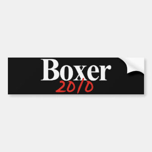 Autocollant De Voiture Boxeur 2010