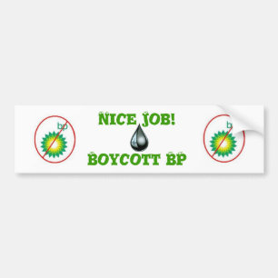 Autocollant De Voiture Boycott BP