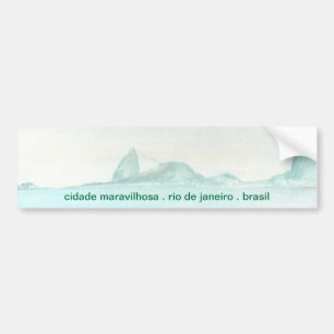 Autocollant De Voiture Brazilian landscape