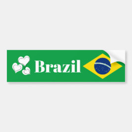 Autocollant De Voiture Brésil Pays