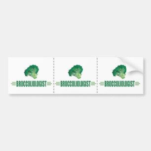 Autocollant De Voiture Brocoli humoristique