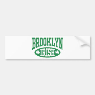 Autocollant De Voiture Brooklyn Irish