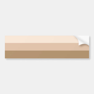 Autocollant De Voiture Brown Ombre Striped