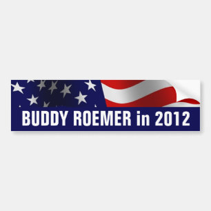 Autocollant De Voiture Buddy Roemer à la présidence en 2012