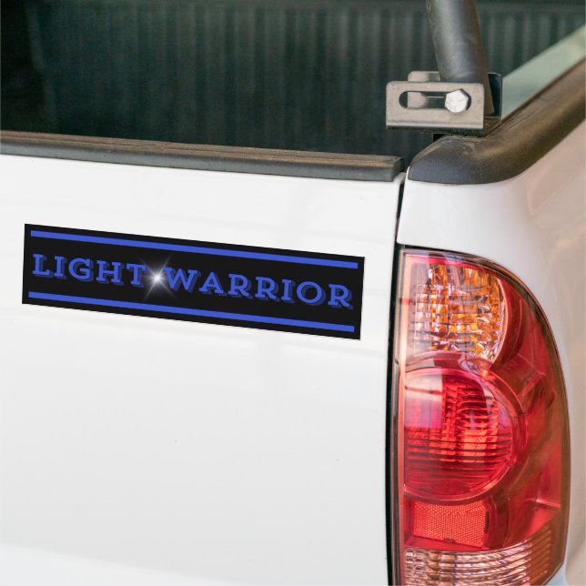 Autocollant De Voiture Bumper Starseed du guerrier léger (Sur camion)