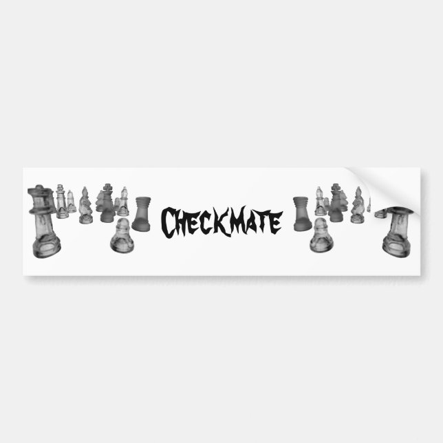Autocollant De Voiture Bumper Sticker (Devant)
