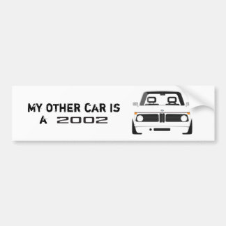 Autocollant De Voiture Bumper Sticker 2002