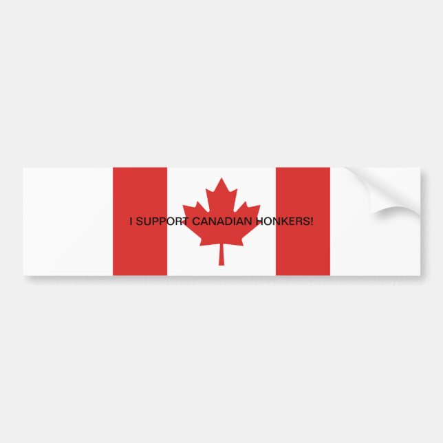 Autocollant De Voiture Bumper sticker Canada (Devant)