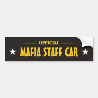 Autocollant De Voiture Bumper_sticker de Mafia