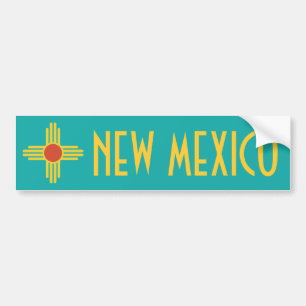 Autocollant De Voiture Bumper Sticker du Nouveau-Mexique