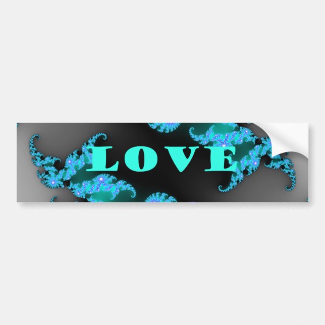Autocollant De Voiture Bumper Sticker Pure Love Modèle Car (Devant)