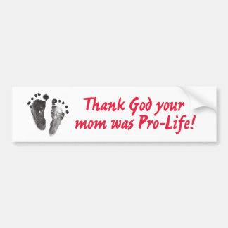 Autocollant De Voiture bumper_sticker_thank_God
