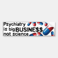 Bumperstick de la science d'importante affaire de