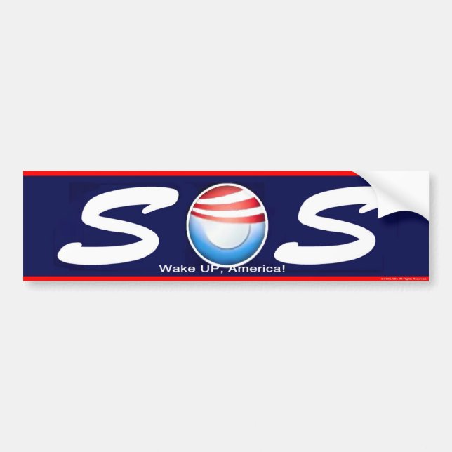 Autocollant De Voiture BumperSticker (Devant)