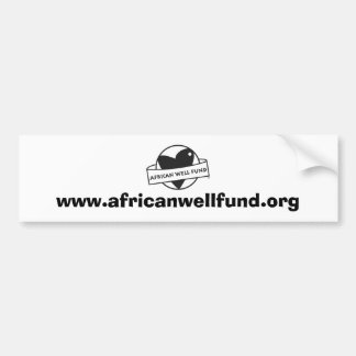 Autocollant De Voiture Bumpersticker d'AWF