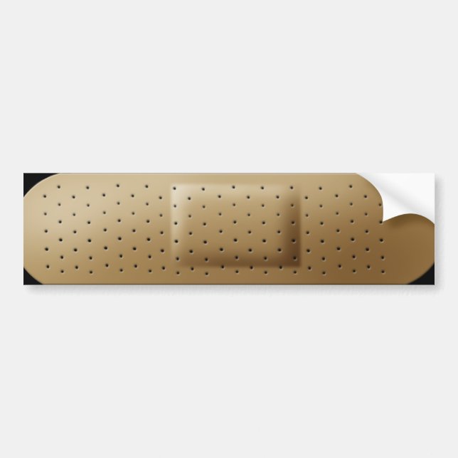 Autocollant De Voiture Bumpersticker de bandage (Devant)