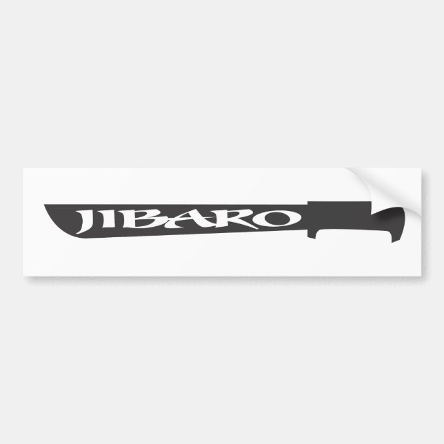 Autocollant De Voiture Bumpersticker de Jibaro (Devant)