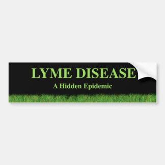 Autocollant De Voiture Bumpersticker de la maladie de Lyme