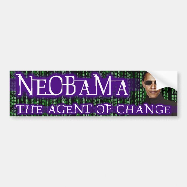 Autocollant De Voiture Bumpersticker de Neobama (Devant)