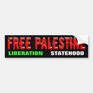 Autocollant De Voiture Bumpersticker LIBRE de la PALESTINE